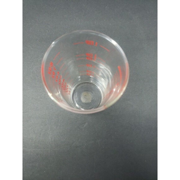 Monarch Ranges & Heaters Measuring Glass Tablespoons Cup Ounces Vintage MCM - Picture 6 of 15